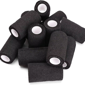 Bande <span class=keywords><strong>de</strong></span> contention élastique auto-adhésive non tissée, robuste et cohésive, 10cm*4.5m, vente en gros du fabricant, pour la <span class=keywords><strong>protection</strong></span> médicale et sportive - Product Image 1