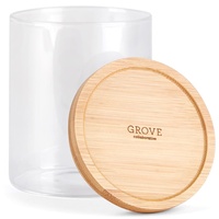 Tapa de rosca de bambú de 38 mm y 70 mm de tamaño personalizado al por mayor con logotipo grabado, no rellenable, impresión UV para vasos