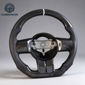 Volant personnalisé en fibre de carbone véritable pour Jeep Wrangler JK JL Grand Cherokee SRT8 WK2 Sport 2007 2012 2016 2018 - Product Image 3