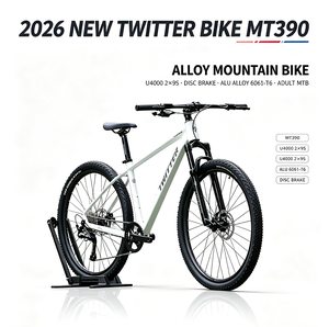 Bicicleta de Montaña Twitter Mt390 NUEVA 2026, Cuadro de Aleación, U4000-2*9s, Frenos de Disco, Aleación de Aluminio 6061-t6, Bicicletas de Montaña para Adultos - Product Image 1