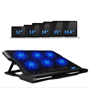 <span class=keywords><strong>Refroidisseur</strong></span> USB pour Ordinateur Portable avec 6 Ventilateurs, Base de Refroidissement pour <span class=keywords><strong>PC</strong></span> Portable et Ordinateur, Article en Stock - Product Image 4