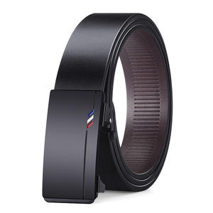 <span class=keywords><strong>Ceinture</strong></span> pour homme en alliage, polyvalente, simple, à boucle automatique, tendance pour les jeunes, décontractée, sans dents, passe-partout - Product Image 5