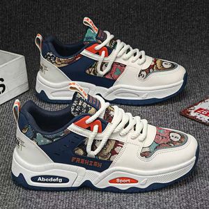 Scarpe Sportive da Uomo con Suola Spessa, Traspiranti, per Adolescenti, Stile Casual e Trendy, Prezzo all'Ingrosso Diretto dalla Fabbrica - Product Image 1