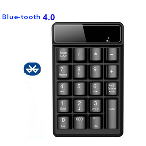 <b>Wireless</b> Numeric Keypad 19-Key Black USB <b>Receiver</b> for Laptop PC Desktop Keyboard - Product Image 5