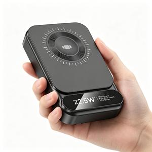 Batterie externe portable 5000 mAh à charge rapide bidirectionnelle, populaire, avec chargement magnétique <span class=keywords><strong>sans</strong></span> <span class=keywords><strong>fil</strong></span> pour iPhone - Product Image 5