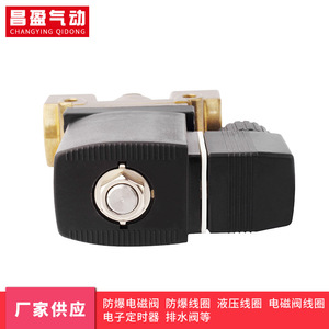 Vanne solénoïde Changying, type pilote, AC 220 V, air 0-1 Mpa, -40°C~200°C - Product Image 4