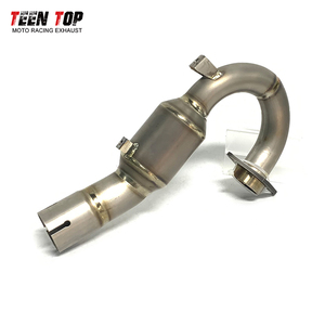 <span class=keywords><strong>2021</strong></span> + KX250 4 temps tuyau d'échappement avant Motocross Tube d'échappement tuyau 45MM alliage de titane - Product Image 6