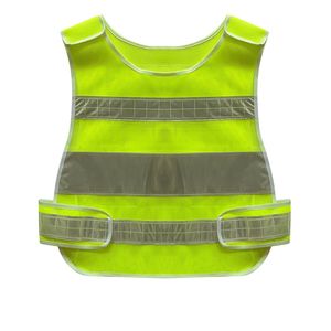 เสื้อกั๊กสะท้อนแสงเพื่อความปลอดภัยบนท้องถนน งานก่อสร้าง พิมพ์โลโก้ได้ตามต้องการ ระบายอากาศได้ดี - Product Image 4