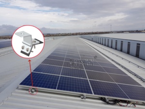 Support de montage <span class=keywords><strong>solaire</strong></span> en aluminium en gros, structure de <span class=keywords><strong>fixation</strong></span> pénétrante pour toit en tuiles, toit trapézoïdal |   <span class=keywords><strong>Panneau</strong></span> d'art - Product Image 3