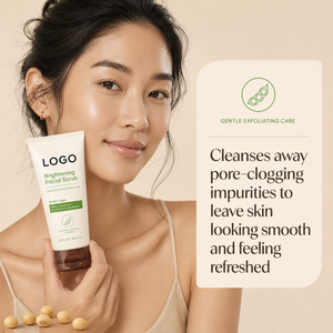 Exfoliante Facial Blanqueador de Marca Privada, Ilumina, Mejora la Piel Opaca, Mejora la Claridad de la Piel, Extracto de Soya, Para Todo Tipo de Piel - Product Image 4