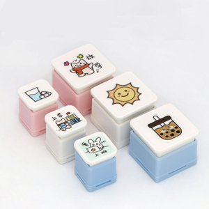 Kawaii Văn Phòng Phẩm Tùy Chỉnh Tạp Chí Tem Hàn Quốc Phong Cách Duy Nhất Mini Bàn Phím Tem Tùy Chỉnh Pre-Ký <span class=keywords><strong>Flash</strong></span> Tem Lịch Tem - Product Image 4