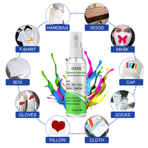 Fluide de prétraitement liquide de revêtement de polymère de pulvérisation de sublimation lumineuse de 100ml pour l'impression par transfert de chaleur - Product Image 5