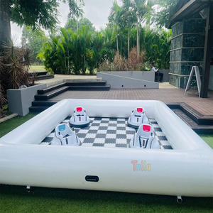 Pista <span class=keywords><strong>Inflable</strong></span> para Autos <span class=keywords><strong>de</strong></span> Choque, Ideal para Niños, Pista <span class=keywords><strong>de</strong></span> Juego <span class=keywords><strong>Inflable</strong></span> para Exteriores, Corralito para Bebés - Product Image 3