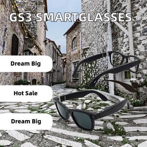 2025 SANVNET GS3 SmartGlasses 8MP 4K <b>Camera</b> Dual Lenses Photo & Voice Record WiFi Transfer 32GB Memory Smart Glasses ChatGPT - Product Image 2