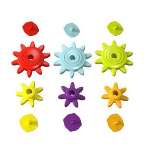 Juguetes para niños, rompecabezas de madera, juego de combinación de engranajes, juguetes de bloques de construcción creativos para niños educativos tempranos - Product Image 2
