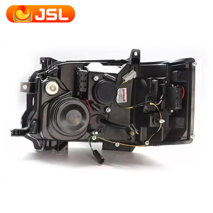 Pour Toyota Hiace 2014-2020 phare de voiture modifié Diode électroluminescente DRL jour marche lumière projecteur lentille faisceau phare - Product Image 4