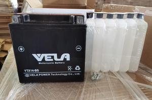 Batería de Motocicleta VELA <span class=keywords><strong>YTX14</strong></span> 12V 12AH AGM Nueva de Plomo Puro de Alta Calidad para Reemplazo/Reparación para Motos, Scooters y Motos Acuáticas - Product Image 2