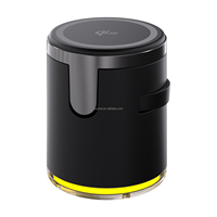 Chargeur sans fil portable pour téléphone portable de bureau, station de charge sans fil 4 en 1, support de chargeur sans fil 15w