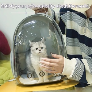 <span class=keywords><strong>Borsa</strong></span> Trasportino Trasparente Pieghevole per Cani e Gatti, Zaino da Viaggio per Esterni di Grande Capacità - Product Image 2