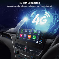 Boîte multimédia Android 13 Magic Box 4G avec GPS intégré, 8 Go, 128 Go, pour jouer en voiture, Netflix, Youtube