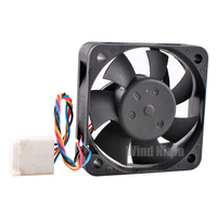 Ventilateur de refroidissement silencieux AFB0405MA-A 4cm 40mm 40x40x10mm DC5V 0.10A 4 broches avec double roulement à billes pour boîtier d'ordinateur, CPU, Raspberry Pi