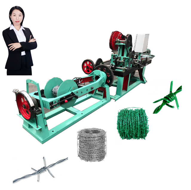 Barbed Wire Machine High Speed Automatic Barbed Wire Netting Machine