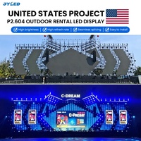 Écran LED de location extérieur P3.91 haute luminosité, étanche, 3840Hz, pour scène événementielle