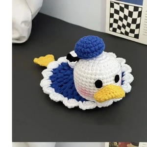 Donald Duck Telefonst änder & gehäkelte Puppe Stand DIY Kit-Hand gefertigt mit Polyester & Baumwolle KIVA Marke Modell K-1571 - Product Image 2