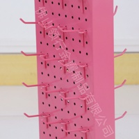 Support de présentation rotatif en métal moderne personnalisé pour magasin de détail, pour bijoux, colliers, boucles d'oreilles, bagues et accessoires