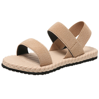 Fourniture directe d'usine semelle antidérapante pantoufles de Sport décontracté femmes chaussures de mode été marche sandales de plage plates pour les Offre Spéciale