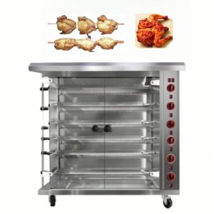 Rôtissoire à poulet verticale de qualité supérieure pour restaurant, grande capacité, en acier inoxydable, commerciale, au <span class=keywords><strong>gaz</strong></span> et électrique - Product Image 6