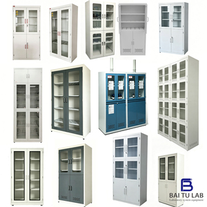 Armoire de rangement multi-niveaux en acier pour laboratoire pharmaceutique, verrerie et ustensiles, idéale pour les universités et les lycées de <span class=keywords><strong>chimie</strong></span> - Product Image 6