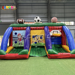 Château gonflable commercial, jeu de carnaval, jeu de tir <span class=keywords><strong>Nerf</strong></span>, maison de rebond <span class=keywords><strong>pas</strong></span> chère - Product Image 3