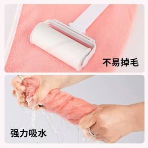 Serviette de séchage pour cheveux super absorbante et à séchage rapide, extra large et longue, nouvelle serviette monopièce pour cheveux longs pour femmes, serviette turban. - Product Image 3