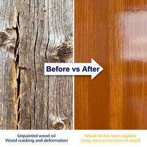 Vernis universel acrylique et résine bois <span class=keywords><strong>huile</strong></span> claire/colorée peinture anti-corrosion à base d'eau <span class=keywords><strong>pour</strong></span> application de revêtement au pinceau - Product Image 3