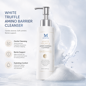 Limpiador Facial con Aminoácidos White Truffle Amino Barrier Cleanser 80ml, Espuma Suave con Ceramida, Ácido Hialurónico y Pantenol, Cuidado Diario para Todo Tipo de Piel - Product Image 3