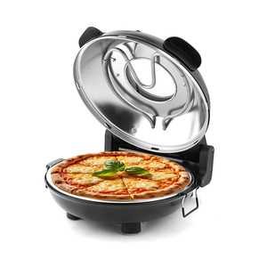 Horno de <span class=keywords><strong>Pizza</strong></span> Eléctrico Multifuncional de Alta Calidad, Estilo Napolitano Italiano, de Acero Inoxidable, 12 Pulgadas, con Control Mecánico de Temperatura - Product Image 3
