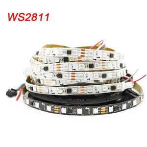 ไฟ <span class=keywords><strong>LED</strong></span> แบบเส้น DC 12V 5 เมตร <span class=keywords><strong>WS2811</strong></span> 5050 ไฟ <span class=keywords><strong>LED</strong></span> แบบพิกเซลสีเต็มรูปแบบ ควบคุมได้  ควบคุมภายนอก 30/48/60LED/เมตร - Product Image 4