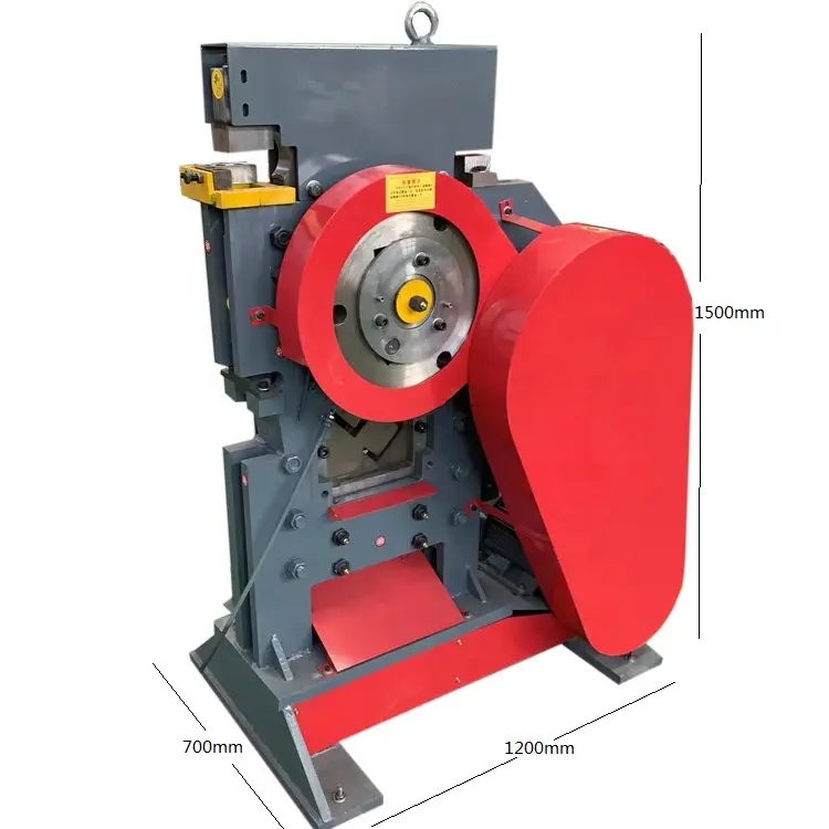 Mechanische Multifunctionele Pons En Shear Machine Hoek Ijzerbewerker Machine Ijzer En Hoek Kanaal Ponsen En Scheren Machine