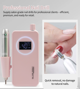 Taladro <span class=keywords><strong>de</strong></span> Uñas Recargable Profesional, Máquina <span class=keywords><strong>de</strong></span> Manicura <span class=keywords><strong>y</strong></span> Pedicura Inalámbrica, para Academias <span class=keywords><strong>de</strong></span> Uñas - Product Image 5