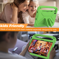Anak-anak ramah EVA penutup pelindung untuk Lenovo Tab 10.1 inci 2025 TB-311XU Case Shockproof dengan Kickstand Bumper
