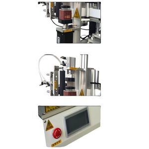 Máquina Etiquetadora Semiautomática de Alta Eficiencia para Botellas de Loción Cosmética, Máquina de Impresión y Etiquetado de Botellas Cuadradas - Product Image 3