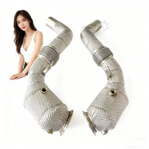 Tubo de Escape de Alto Rendimiento Perfectamente Personalizado, Diseñado Específicamente para <span class=keywords><strong>BMW</strong></span> 750 750i 4.4T G12 2016-2019, Tubo de Escape Catalítico - Product Image 1