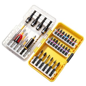 34-Piece S2 Alloy Steel Impact Bit <b>Set</b> Thickened Magnetic High <b>Torque</b> For Multi-Functional Use With ABS Packaging - Product Image 2