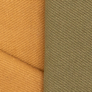 ผ้าทวิลล์ดริลล์ทอจากผ้าฝ้ายคอมแพคสปัน 32S ซักทราย สีกากี สำหรับทำเสื้อผ้า - Product Image 4