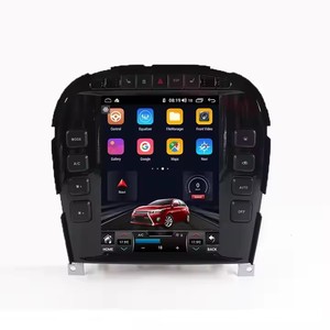 Autoradio Android 12 pour Jaguar S-TYPE S TYPE 2004, lecteur DVD style Tesla, système multimédia stéréo, navigation GPS, écran <span class=keywords><strong>10</strong></span>,4 pouces, Wifi, DSP - Product Image 2