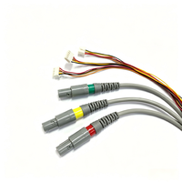 Connecteur auto-bloquant push-pull en plastique médical compatible série 1P, prise fixe 2-14 broches, IP50