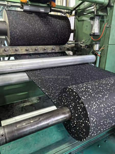 Ningshuo NSRT0550 3mm-10mm Antidérapant Intérieur Fitness Gym Caoutchouc EPDM Granulés Sport Revêtement de sol protecteur sportif Rouleaux de <span class=keywords><strong>tapis</strong></span> - Product Image 5