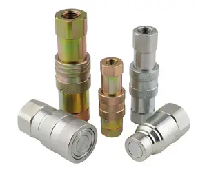 หน้าแบน ISO16028ไฮดรอลิก Quick Release Coupling