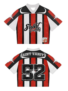 Maillot de football personnalisé en mesh de haute qualité, séchage rapide, avec logo d'équipe, vente en gros Tontons Factory - Product Image 3